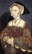 Hans holbein the younger Jane Seymour oil on canvas